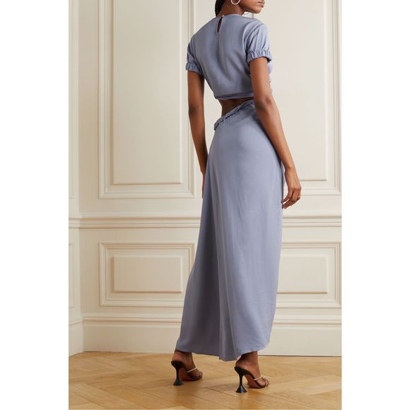 CHRISTOPHER ESBER Cutout piqué maxi dress US 6 $859 - Picture 3 of 9